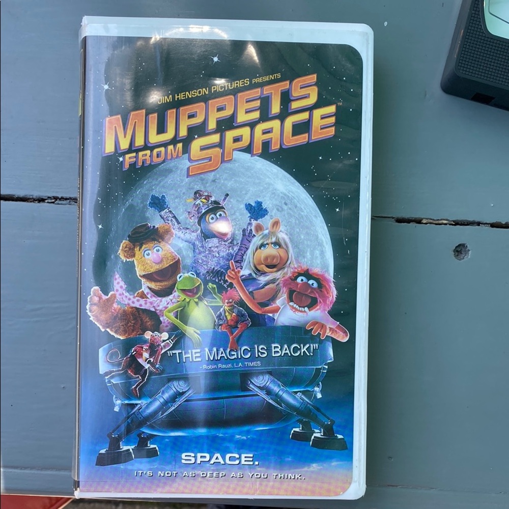 Muppets from Space & Muppet Classic Theater VHS Tape
